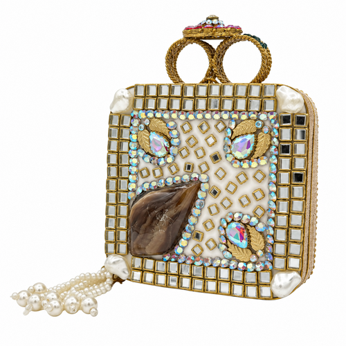 Pearl Garden Crystal Clutch - Image 2