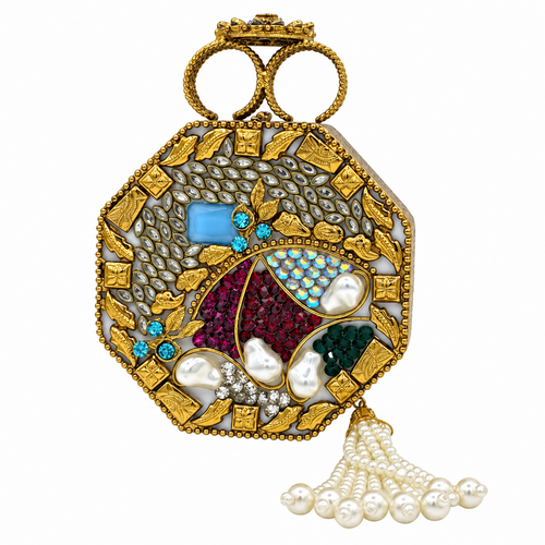 Mint Halo Crystal Clutch - Image 2